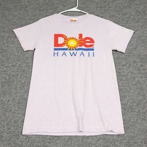 Dole T Shirt Mens S Purple Short Sleeve Hawaii Graphic Logo Cotton Souvenir Tee